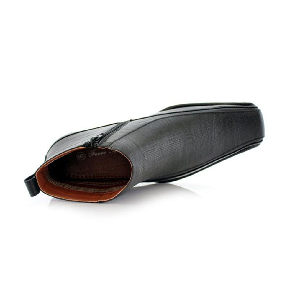 Top-down view highlighting the interior and design of the boots