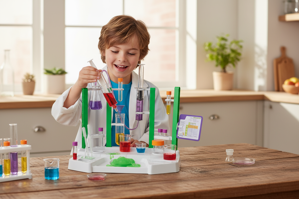 Kid Scientist at Home