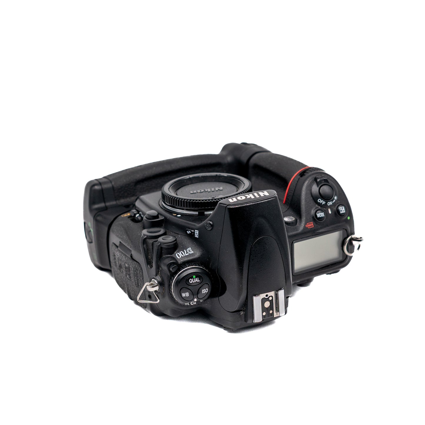 Used Nikon D700 DSLR + MB-D10 Grip, 2 Batteries, Trays, Manual, Box