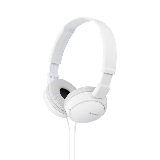 Sony MDR-ZX110 On-Ear Headband Headphones - White